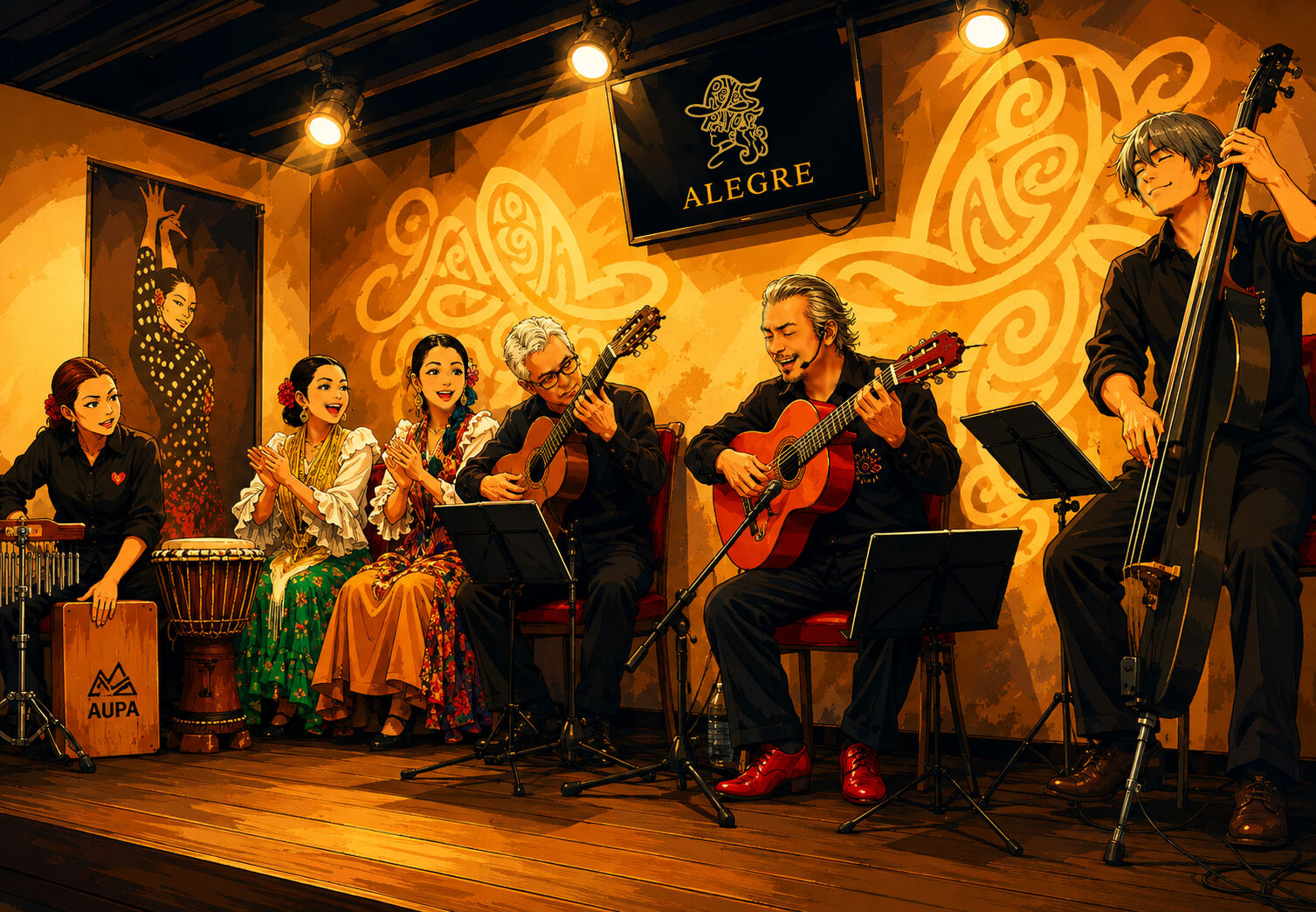 260816 Luis Amador presenta フラメンコライブ【REYES PAYOSの世界】