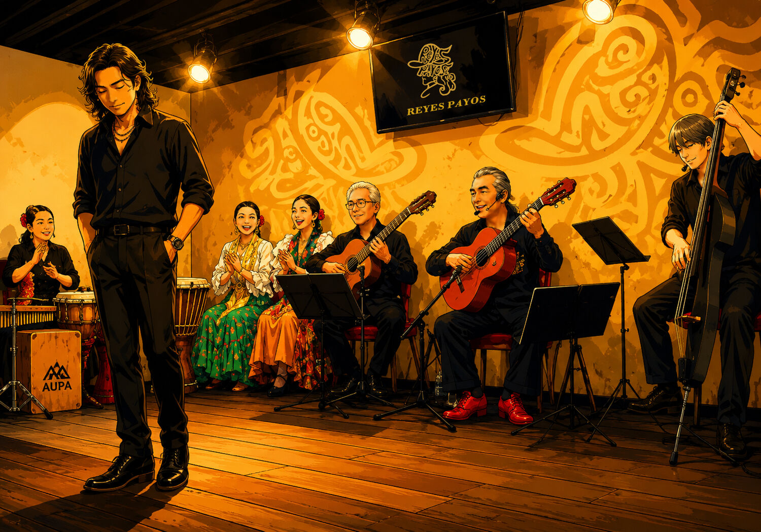 260816 Luis Amador presenta フラメンコライブ【REYES PAYOSの世界】