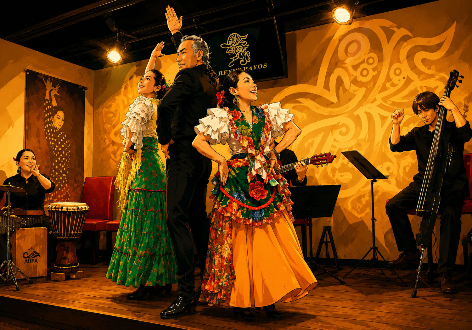 260816 Luis Amador presenta フラメンコライブ【REYES PAYOSの世界】