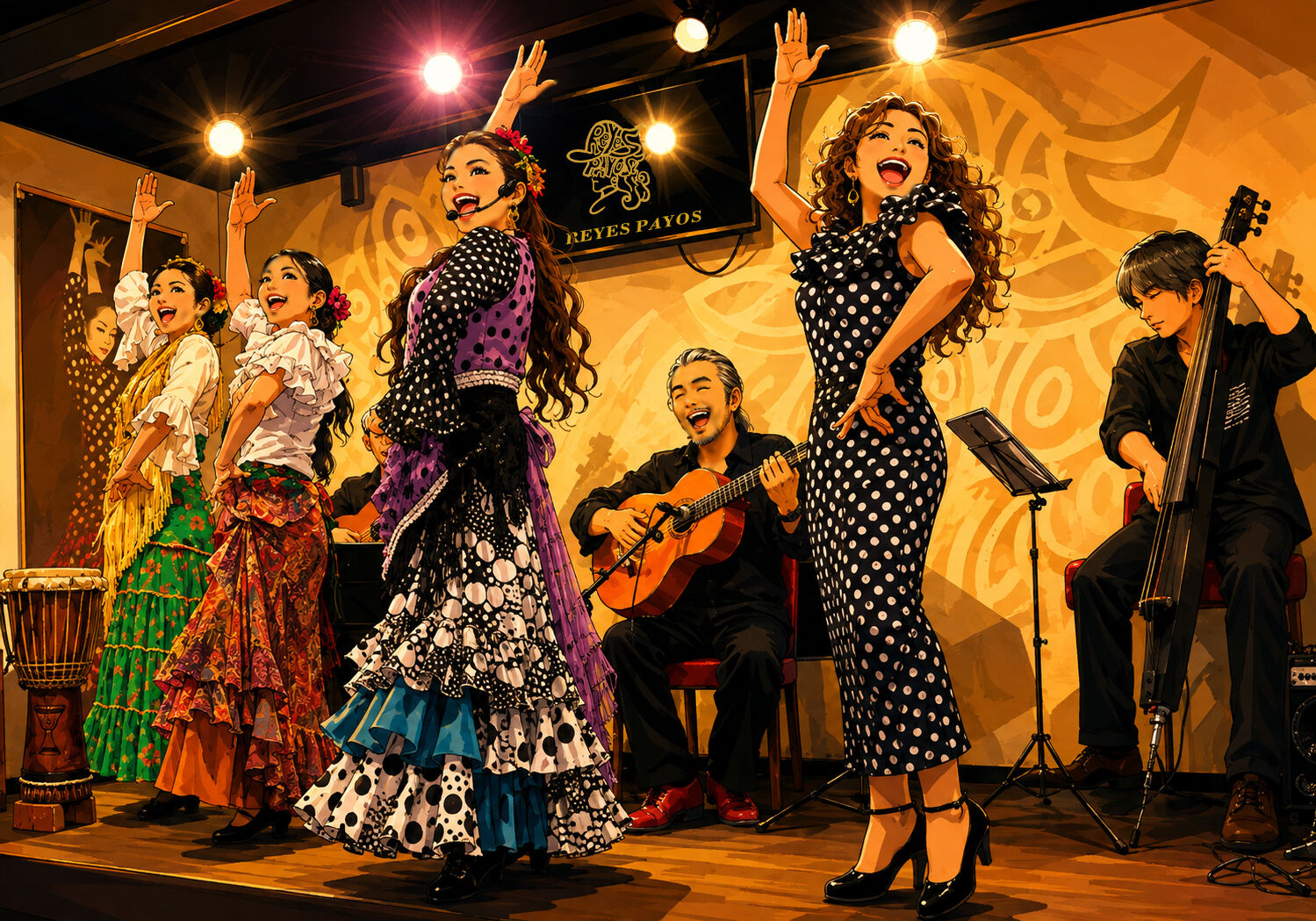260816 Luis Amador presenta フラメンコライブ【REYES PAYOSの世界】
