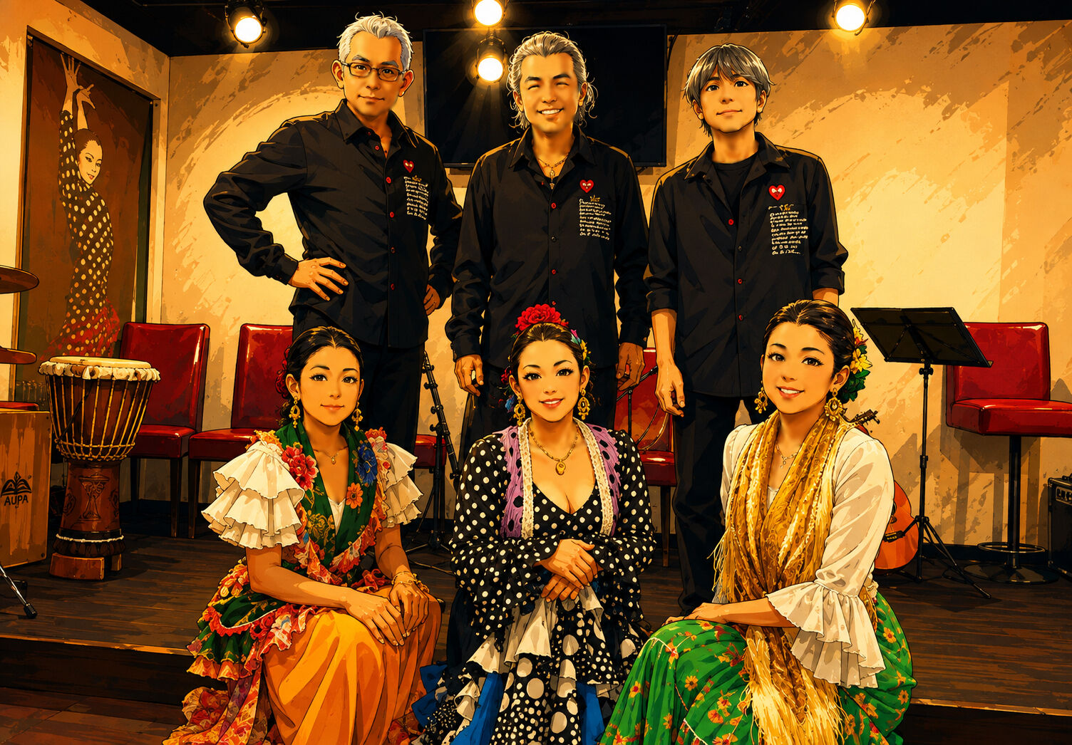 260816 Luis Amador presenta フラメンコライブ【REYES PAYOSの世界】